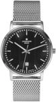 Junghans Herren-Armbanduhr XL Milano Solar Analog Quarz Edelstahl 014/4061.44
