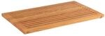 APS 762 Schneidebrett, 58,5 x 35 cm, H: 2 cm Eichenholz, ge&ouml;lt