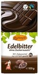 Birkengold Edelbitter Schokolade 100g | Schokolade ohne Zuckerzusatz | 85%