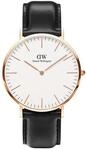 Daniel Wellington Classic Uhr 40mm Double Plated Stainless Steel (316L) Rose Gold