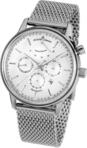 JACQUES LEMANS Herrenuhr Retro Classic Metallband massiv Edelstahl N-211C