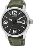 Citizen Herren-Armbanduhr XL Analog Quarz Nylon BM8470-11EE