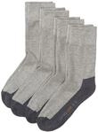 Camano GmbH Co KG Herren 5942 sportssokker 4 par Sportsocken, Grau, 39-42 EU
