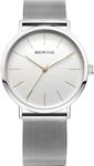 BERING Damen Uhr Quarz Movement - Classic Collection mit Edelstahl und Saphirglas
