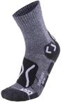 UYN Herren Trekking Outdoor Explorer Herren Socke, Grey Melange/Pearl Grey, 41 EU