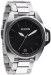 Nixon Herren-Armbanduhr XL Supreme Analog Quarz Edelstahl A396000-00