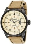 Citizen Herren-Armbanduhr XL Analog Quarz Textil AW1365-19P
