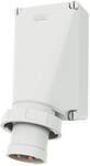 MENNEKES CEE Wandger&auml;testecker, 125 A, 5-polig, 400 V, 6h, IP67, Schraubkontakt,