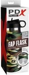 PDX Fap Flask - Happy Camper, Frosted/Camo, 8,3x17,8 cm