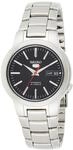 Seiko Herren-Armbanduhr XL Analog Automatik Edelstahl SNKA07K1