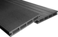 Endorphin&reg; WPC Terrassendielen Komplettset 2-50m&sup2; Anthrazit - Mit Unterkonstruktion