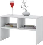 VCM Holz Beistelltisch | Couchtisch schlicht | Ma&szlig;e ca. H. 40 x B. 63 x T. 30...