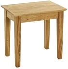 HAKU Beistelltisch Eiche Massivholz Couchtisch Sofatisch - Ma&szlig;e: B 43 x H 42 x T 30