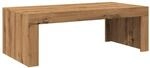 vidaXL Couchtisch Artisan-Eiche 102x50x35 cm Holzwerkstoff