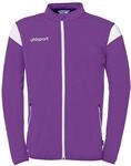 uhlsport Unisex Squad 27 Classic Sport-Jacke, Lila/wei&szlig;, XXL EU