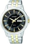 CITIZEN Herren Analog Quarz Uhr mit Edelstahl Armband BF2018-52EE