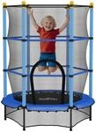 HOMCOM Trampolin Outdoor &Oslash;140 cm, Kindertrampolin Gartentrampolin mit