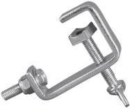 EUROLITE TH-25 Theaterhaken silber | Montagehaken f&uuml;r 25-mm-Rohr, Maximallast WLL 20