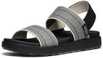 KEEN Elle Damen Backstrap Sandalen, Black Star White, 40 EU