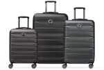 DELSEY Paris - AIR Armour - 77cm x 50cm x 30cm - Set - Schwartz