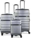 bugatti Corium 3er-Hartschalen Kofferset (S,M,L) 4 Rollen mit TSA-Zahlenschloss,