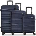 REDOLZ Hartschalen Koffer-Set 3-teilig | Leichte Reise-Trolleys aus hochwertigem,