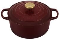 LE CREUSET - Cocotte Red. Signature 22 Garnet 21177229494441