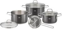 ELO &ndash; Twice Select Set 4-teilig, Edelstahl, mit schwarzer PVD