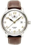 Zeppelin Count Herren Uhr analog Automatik mit Leder Armband 7656-1