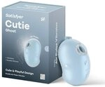 Satisfyer Cutie Ghost Vibrator Airpulse Technologie | Sex-Spielzeug mit Vibration 