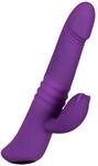 EIS, Vibrator, Sto&szlig;ender Rabbit, 22,5 cm, wasserdicht, wiederaufladbar,