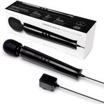 Le Wand Powerful Plug-In-Vibrationsmassageger&auml;t, Schwarz, 34 cm