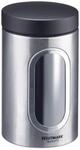 Westmark Vorratsdose mit Fenster, 950 ml, Rund, &oslash; 8,7 cm, BPA-frei, Rostfreier