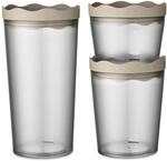 Koziol Vorratsdose Prince Set Oslo 3tlg Organic Nature Desert Sand 7877700
