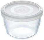 Pyrex Cook&Freeze Runde Sch&uuml;ssel mit Deckel, 12 cm - 0,6 l, Borosilikatglas, extra