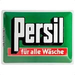 Nostalgic-Art Retro Blechschild, Persil &ndash; F&uuml;r alle W&auml;sche &ndash; Geschenk-Idee f&uuml;r
