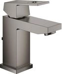 Grohe Waschtisch-Einhebelmischer Eurocube 1/2", S, m Abl.garn, hd graph. geb&uuml;rstet