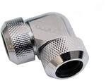 Alphacool 17410 Eiszapfen 13mm HardTube Anschraubt&uuml;lle 90&deg; L-Verbinder Plexi-