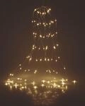 Spetebo Micro LED Draht Lichterkette warm wei&szlig; - 75 cm / 80 LED -...