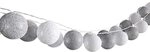 Vicco Lichterkette, Grau, 310 cm, mit Blinkfunktion und Batteriebetrieb f&uuml;r