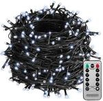 Monzana&reg; 400 LED Lichterkette 40m mit Fernbedienung Timerfunktion 8 Leuchtmodi