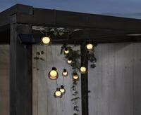 Star Trading Solar Lichterkette Smoky - 10 warmwei&szlig;e LEDs in Rauchglas-Optik,