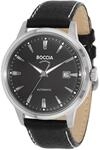 Boccia Herren-Armbanduhr Analog Automatik Leder 3586-02