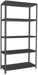 PROREGAL Schraubregal Panda 5 Metallb&ouml;den | HxBxT 180x80x50cm | Fachlast 100kg 