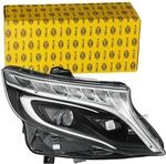 HELLA 1EX 011 284-281 LED Scheinwerfer - MERCEDES-BENZ VITO Tourer (W447) - grau -