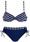 Lascana Damen B&uuml;gel-Bikini recyceltes Obermaterial