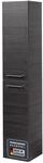 FACKELMANN B.PERFEKT Hochschrank Dark Oak &ndash; Modernes Badm&ouml;bel in Anthrazit,...