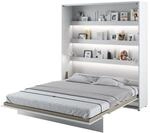 MEBLINI Schrankbett Bed Concept - Wandbett mit Lattenrost - Klappbett mit Schrank -