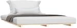 vidaXL Massivholzbett Doppelbett Bettgestell Bett Holzbett Bettrahmen Lattenrost