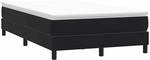 vidaXL Boxspringbett ohne Matratze Schwarz 120x220 cm Samt